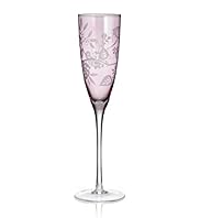 Kensington Etched Flute Glass