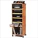 Wood Technology CM1O Set - Modular Hardwood Oak CM1 Audio Rack Storage Set