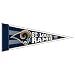 ST. LOUIS RAMS OFFICIAL LOGO PENNANT BUTTON BUMPER STICKER SET