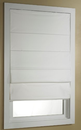 White Thermal Backed Roman Shade - 32x72