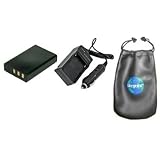 Buy Digital Replacement Battery PLUS Mini Battery Travel Charger for Specific Digital...