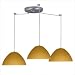 Besa Lighting 3JC-4201/3JC-4301 Tessa Three Light Round Midi Pendant