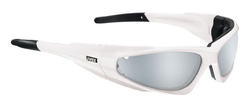 uvex snowsun, white shiny/ mirror
