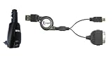 Skpad Netzteil Wechselstrom/PKW/USB 2 Ausgangsstecker