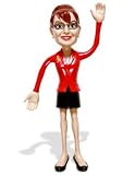 Sarah Palin Bendable Action Figure DollIMAGE