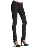 !iT Jeans Women's Rising Starlet Colored Comfort Rider Skinny Leg Jean, Black Diamond, 29