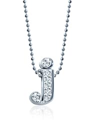 ALEX WOO- Little Letter with Diamond Necklace
