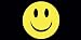 AIRBRUSHED LICENSE PLATES - SMILEY FACE - CENTERED - #889