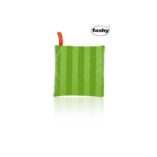 Imagen 3 de Fashy 6333 - Cojín de grano con funda de rayas, color rojo