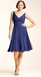 TADASHI PLEAT-WAIST DANCE DRESS