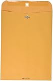 Quality Park 37893 Quality Park Clasp Envelopes, 9-1/2x12-1/2, 28lb, Brown Kraft, 100/Box