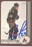 Branko Radivojevic, Phoenix Coyotes Autographed Card