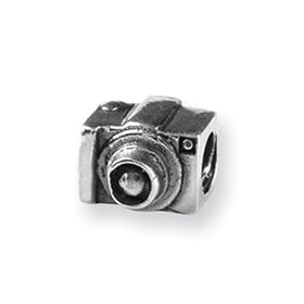 Buy Reflections(tm) Sterling Silver Camera Bead Charm by Finejewelers