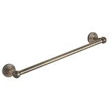 Solid Brass Decorative 24 Towel Bar Antique Brass Free Shipping!