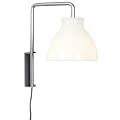 Wandleuchte "Darling" Material (Schirm) / Farbe (Schirm / Kabel): Glas / Wei�