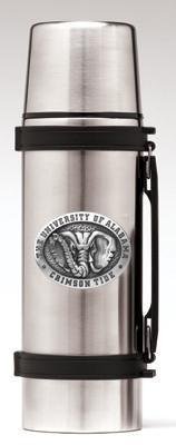 Alabama Crimson Tide Stainless Steel Thermos 1 Liter - NCAA College Athletics