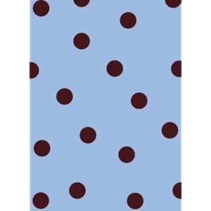 Large Polka Dot Stroller Blanket