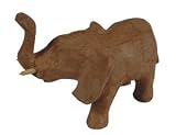 Eigenschaften Décopatch / Décopatch Elefant aus Pappmaché, 11 x 8 x 5 cm