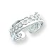 Sterling Silver Solid Toe Ring