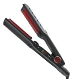 Conair S3CS 2 Profesional Ceramic Wet-Dry Straightener, Black and Red