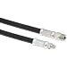 Alemite 317853-5 Hose for Manual Pump, 5' Length, 4,400 psi Max Working Pressure, 1/8" Male NPTF x 3/8" Male NPTF