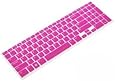 Bluecell (DELL-017) Semi-Transparent Silicone Keyboard Protector Cover Skin for Dell Inspiron 15R, N5110, M511R, M5110 US version Laptop (Hot Pink)