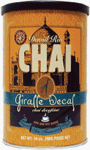 David Rio Giraffe Decaf 14 oz. Chai Mix Canister