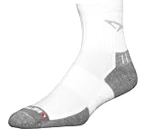 Drymax Tennis 1/4 Crew Socks - Large (W 10-12 / M 8.5-10.5) [Health and Beauty]