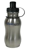 Watergeeks Wide Mouth Stainless Steel Bottle with Pop-Up Sports Cap Stainless Steel Filtered Water Bottle