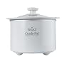 Crockpot SCR151-WG 1-1/2-Quart Round-Shaped Manual Slow Cooker, White