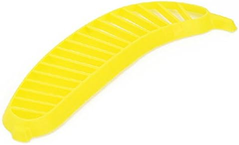 Pan Flower Kitchen Tools Banana Slicer Cutter Yellow 1 Pcs