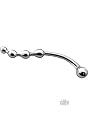 Pipedream Products Metal Worx Curve Anal Beads