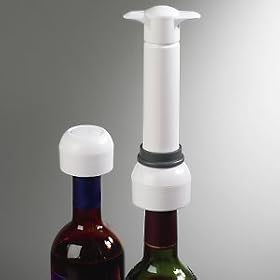 Wine Enthusiast Vino Vac Wine Saver Extra Stoppers (Set of 2