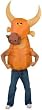Gemmy Inflatable Big Animal Head Bull Costume for Adult