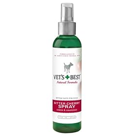 Best Bitter Cherry Taste Deterrent Spray for Dogs and Cats, 7.5oz
