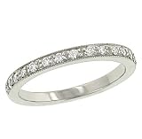 2mm Flyer Fit Diamond Wedding Band .28cttw (Eng. sep.)