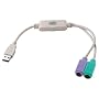 SANWA SUPPLY USB-PS2�R���o�[�^�P�[�u�� USB-CVPS2