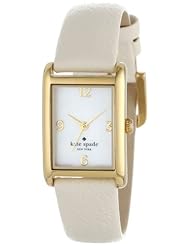 kate spade new york Womens 1YRU0040 White Cooper Watch
