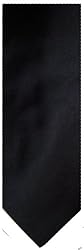 Men's Donald Trump Necktie Neck Tie 100% Silk Black Solid