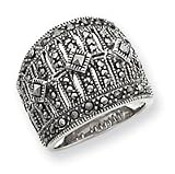 Sterling Silver Marcasite Ring