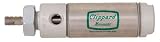 1 1/16 Bore x 2. Stroke, Double Acting, Stud Mount, Clippard Stainless Steel Pneumatic Cylinders (1 Each)