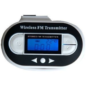 GSI Super Quality FM Transmitter/Modulator + Car Charger Kit - USB Charging Port - LCD Display, For Apple iPod, MP3, CD, DVD, PDA Devices - Cigarette Lighter Plug-In (Several Colors Available)