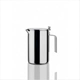 Alessi A405/60 Adagio, Isolierkanne , doppelwandig aus Edelstahl 18/10 gl&auml;nzend poliert