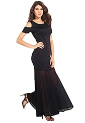 Sexy Cutout Peplum Polyester Cocktail Evening Dress/Party Dress/Maxi Dress 