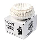 BUNN-O-MATIC / Flat bottom coffee filters, 10-cup size, 100 filters/pack / BUNBCF100 / Sold as 1 Pack / Mfr Part # BCF100 \*/ Flat bottom coffee filters, 10-cup size, 100 filters/pack