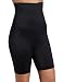 Flexees Women's Firm Control Waistshaper Thigh Slimmer, Black, Medium