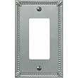 Jackson-Deerfield Mfg. 3017BN Brushed Nickel Wall Plate