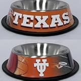 Texas Longhorns Dog Bowl - Texas Longhorns Dog Bowl Stainless