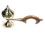 Brass Handle Censer/Charcoal Incense Burner - 5" High