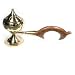 Brass Handle Censer/Charcoal Incense Burner - 5" High